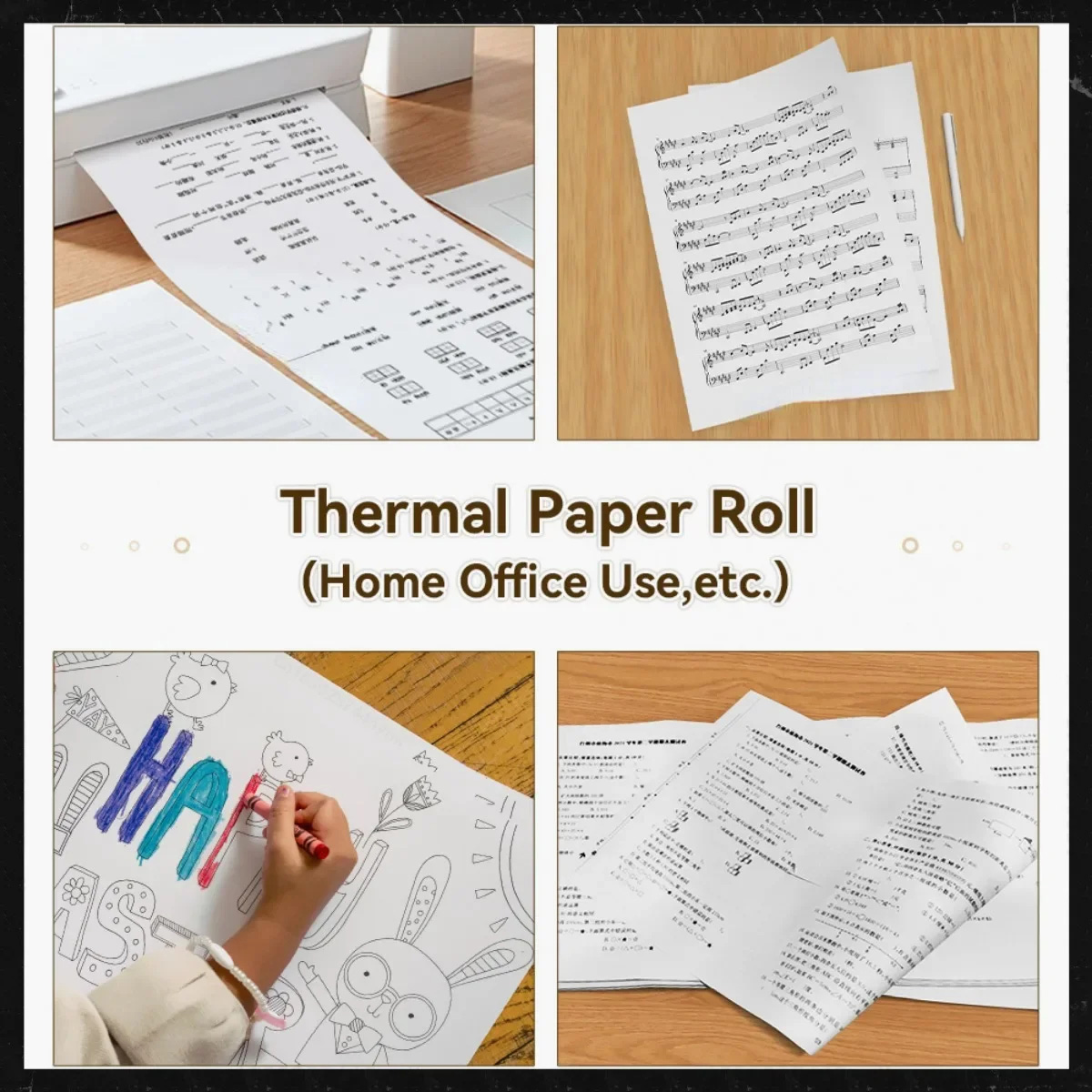 A4 Thermal Paper Rolls 1/2/4/1 - đánh giá và giá Commercial Document Printing