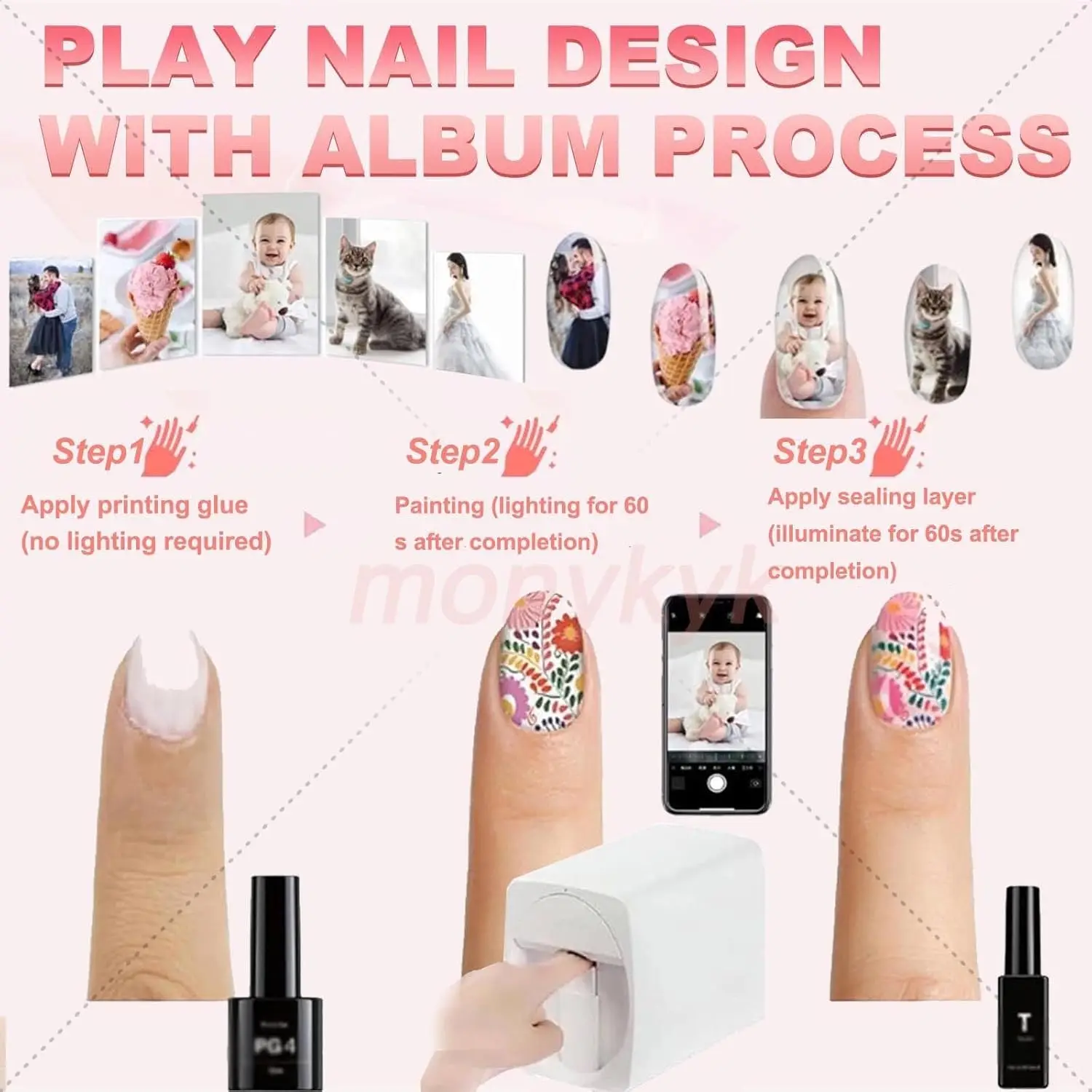 O2nails Nail Printer Machine K - đánh giá và giá Commercial Digital Printing Machine