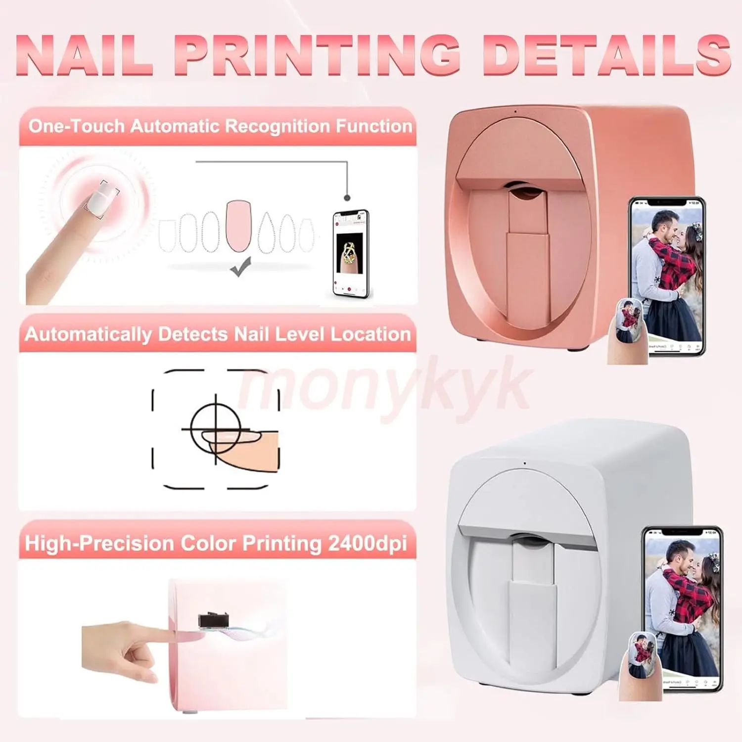 O2nails Nail Printer Machine K - đánh giá và giá Commercial Digital Printing Machine