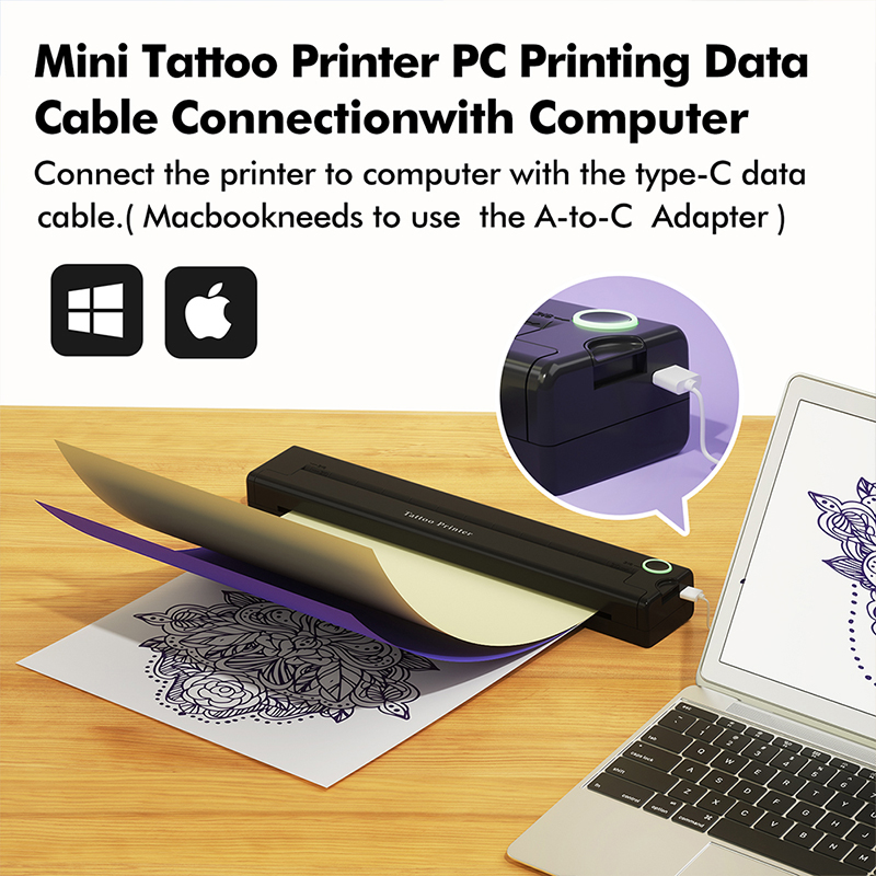 A4 Mini Portable Printer Wirel - đánh giá và giá Commercial Document Printing