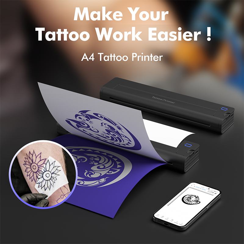 A4 Mini Portable Printer Wirel - đánh giá và giá Commercial Document Printing