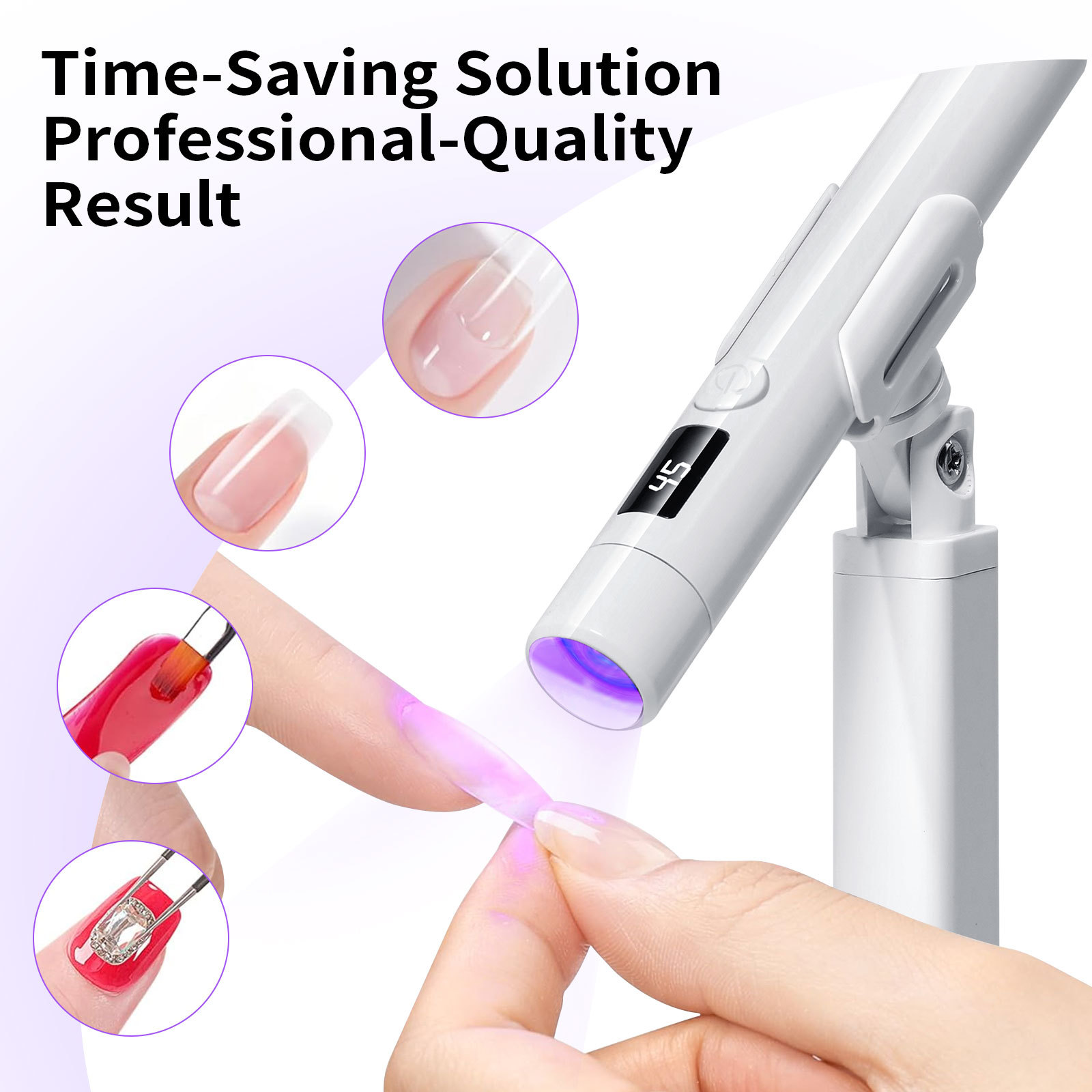Mini Nail Art UV LED Light Rec - đánh giá và giá Exposure Unit Uv